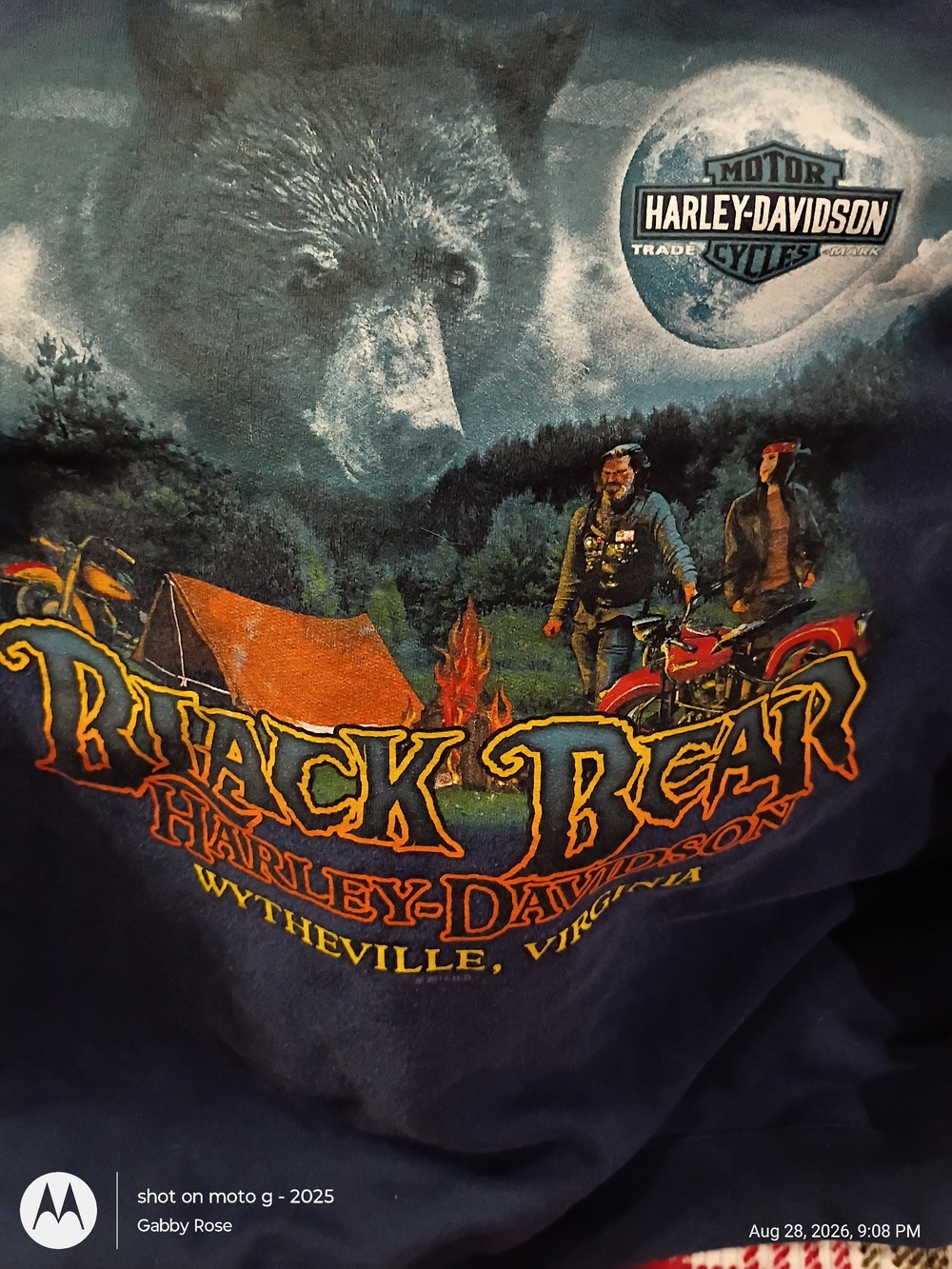Harley-Davidson Black Bear' Hoodie